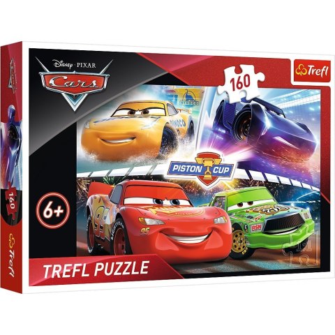 Puzzle 160 elementów Cars 3 - Zwycięski wyścig Puzzle 160 elementów Cars 3 - Zwycięski wyścig