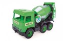 Betoniarka zielona Middle Truck w kartonie Betoniarka zielona Middle Truck w kartonie
