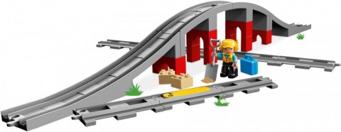 Klocki DUPLO 10872 Tory kolejowe i wiadukt Klocki DUPLO 10872 Tory kolejowe i wiadukt