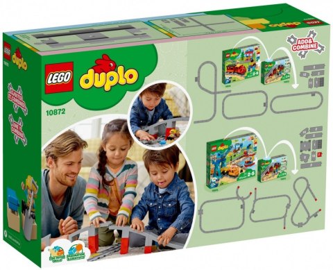 Klocki DUPLO 10872 Tory kolejowe i wiadukt Klocki DUPLO 10872 Tory kolejowe i wiadukt