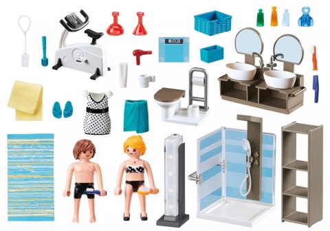 Zestaw z figurkami City Life 9268 Łazienka Zestaw z figurkami City Life 9268 Łazienka