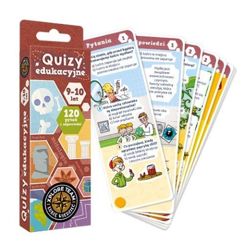 Gra Xplore Team Quizy dla dzieci 9-10 lat Gra Xplore Team Quizy dla dzieci 9-10 lat