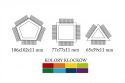 Klocki 32 elementy Klocki 32 elementy