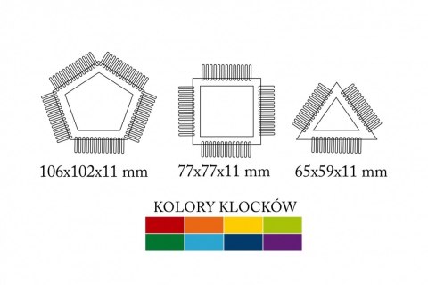 Klocki 32 elementy Klocki 32 elementy