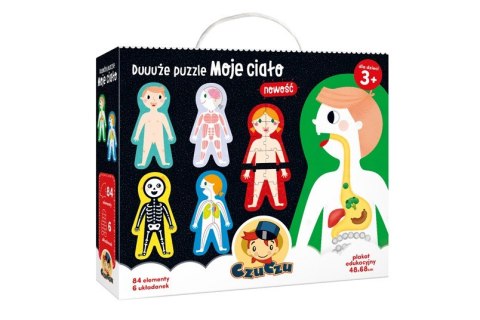 Puzzle Duuuże - Moje ciało Puzzle Duuuże - Moje ciało