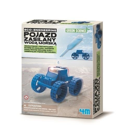 Zestaw naukowy Pojazd zasilany wodą morską Zestaw naukowy Pojazd zasilany wodą morską