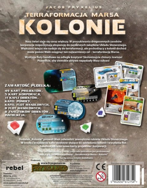 Gra Terraformacja Marsa: Kolonie Gra Terraformacja Marsa: Kolonie