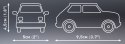 Klocki Youngtimer Collection Fiat 126p el Klocki Youngtimer Collection Fiat 126p el