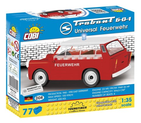 Klocki Youngtimer Trabant 601 Universal Feuerwehr Klocki Youngtimer Trabant 601 Universal Feuerwehr