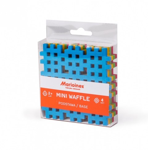 Klocki konstrukcyjne Mini Wafle Mini Podstawa 4 Sztuki Klocki konstrukcyjne Mini Wafle Mini Podstawa 4 Sztuki