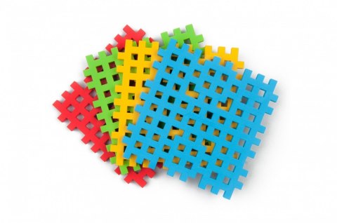 Klocki konstrukcyjne Mini Wafle Mini Podstawa 4 Sztuki Klocki konstrukcyjne Mini Wafle Mini Podstawa 4 Sztuki