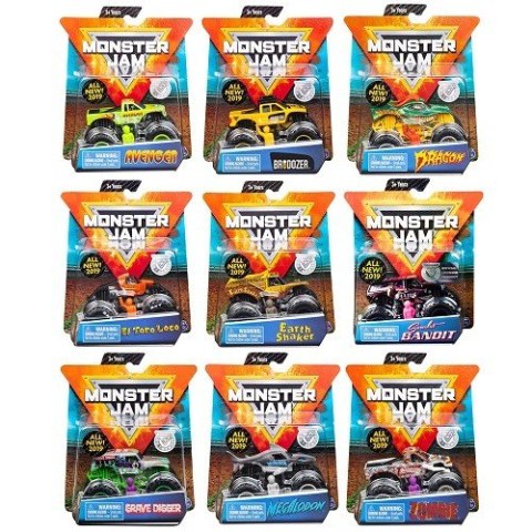 Pojazd Monster Jam Auto 1:64 1- pak mix Pojazd Monster Jam Auto 1:64 1- pak mix