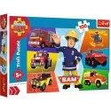 Puzzle 100 elementów - Pojazdy Strażaka Sama Puzzle 100 elementów - Pojazdy Strażaka Sama