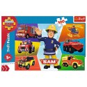 Puzzle 100 elementów - Pojazdy Strażaka Sama Puzzle 100 elementów - Pojazdy Strażaka Sama