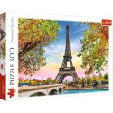 Puzzle 500 elementów - Romantyczny Paryż Puzzle 500 elementów - Romantyczny Paryż
