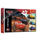 Puzzle 60 elementów - Auta 3, Zygzak McQeen z przyjaciółmi Puzzle 60 elementów - Auta 3, Zygzak McQeen z przyjaciółmi