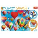 Puzzle 600 elementów Crazy Shapes - Kolorowe balony Puzzle 600 elementów Crazy Shapes - Kolorowe balony