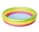 Basen dmuchany Trzy kolory 102 x 25 cm Basen dmuchany Trzy kolory 102 x 25 cm