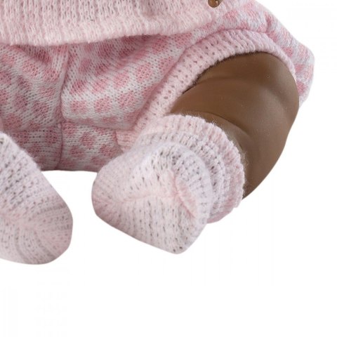 Lalka bobas 45 cm różowe body ciemnoskóra Lalka bobas 45 cm różowe body ciemnoskóra