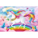 Puzzle 100 elementów - W kryształowym świecie jednorożców Puzzle 100 elementów - W kryształowym świecie jednorożców