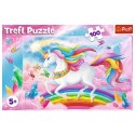 Puzzle 100 elementów - W kryształowym świecie jednorożców Puzzle 100 elementów - W kryształowym świecie jednorożców