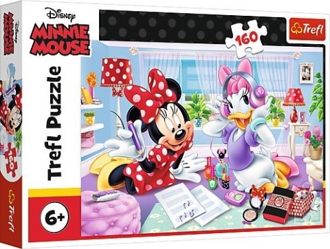 Puzzle 160 elementów - Disney Minnie, Dzień z przyjaciółmi Puzzle 160 elementów - Disney Minnie, Dzień z przyjaciółmi
