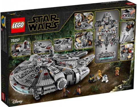 Klocki Star Wars 75257 Sokół Millennium Klocki Star Wars 75257 Sokół Millennium
