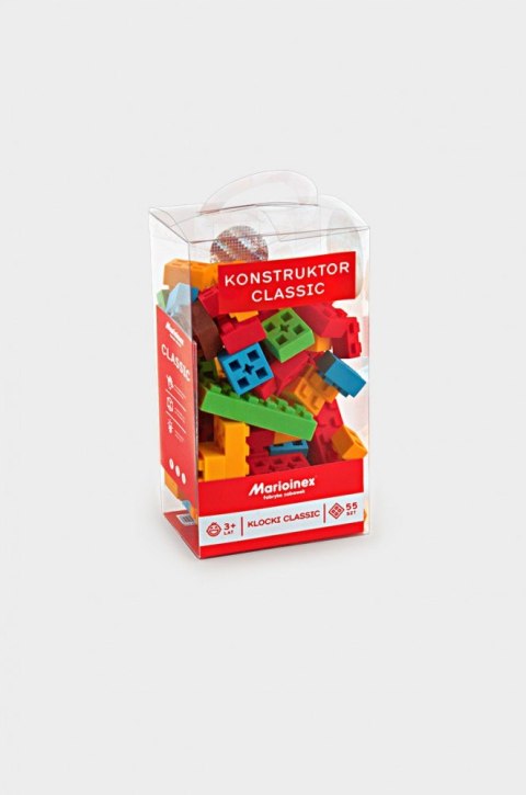 Klocki konstrukcyjne Classic 55 sztuk Klocki konstrukcyjne Classic 55 sztuk