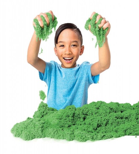 Piasek kinetyczny KINETIC SAND żywe kolory zielony Piasek kinetyczny KINETIC SAND żywe kolory zielony