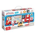 Puzzle z dziurką Wóz strażacki 23 elementy Puzzle z dziurką Wóz strażacki 23 elementy
