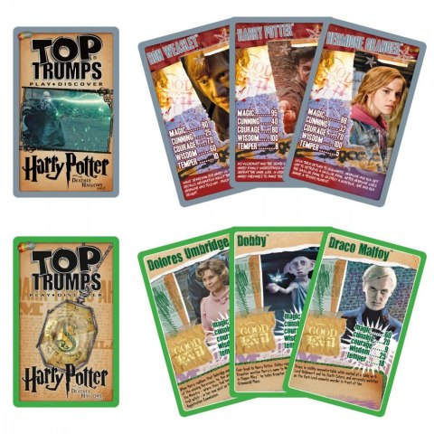 Gra karciana TopTrumps Tin Harry Potter Syltherin Gra karciana TopTrumps Tin Harry Potter Syltherin