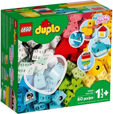 Klocki DUPLO 10909 Pudełko z serduszkiem Klocki DUPLO 10909 Pudełko z serduszkiem