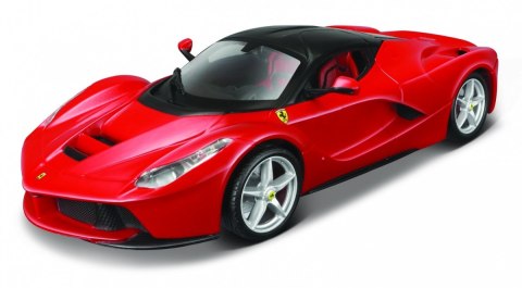 Model metalowy Ferrari La Ferr. czerwony 1:24 do składania Model metalowy Ferrari La Ferr. czerwony 1:24 do składania