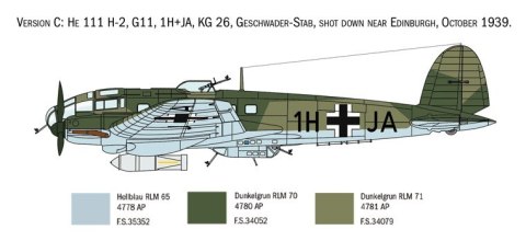 Model plastikowy Heinkel He 111H Battle of Britain 80th Model plastikowy Heinkel He 111H Battle of Britain 80th