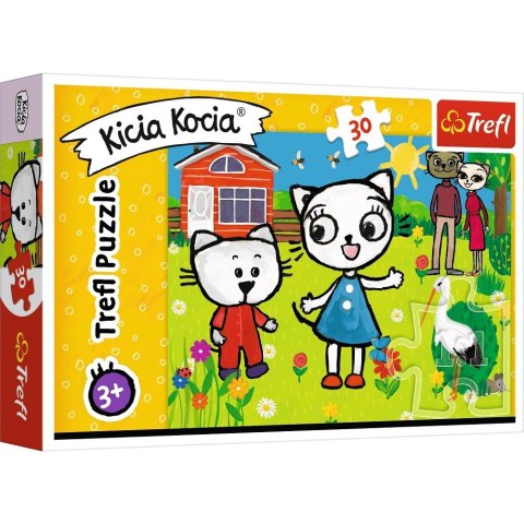 Puzzle 30 elementów Przygody Kici Koci Puzzle 30 elementów Przygody Kici Koci