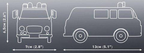 Klocki Barkas B1000 Polizei Klocki Barkas B1000 Polizei