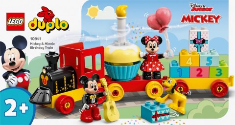 Klocki DUPLO Disney 10941 Urodzinowy pociąg myszek Klocki DUPLO Disney 10941 Urodzinowy pociąg myszek