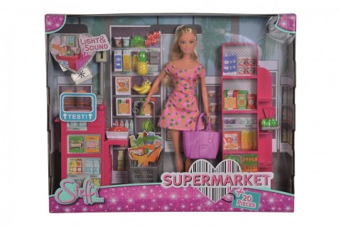 Lalka Steffi w supermarkecie Lalka Steffi w supermarkecie