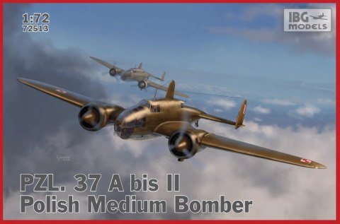 Model plastikowy PZL 37A bis II Los Polish Medium Bomber Model plastikowy PZL 37A bis II Los Polish Medium Bomber