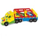 Pojazd Magic Truck basic Laweta z autami coupe Pojazd Magic Truck basic Laweta z autami coupe