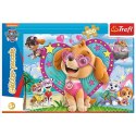 Puzzle 100 elementów Glitter W blasku Skye Psi Patrol Puzzle 100 elementów Glitter W blasku Skye Psi Patrol
