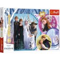 Puzzle 100 elementów Glitter W blasku miłości Frozen 2 Puzzle 100 elementów Glitter W blasku miłości Frozen 2