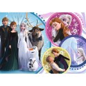 Puzzle 100 elementów Glitter W blasku miłości Frozen 2 Puzzle 100 elementów Glitter W blasku miłości Frozen 2