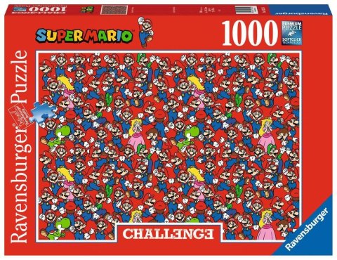 Puzzle 1000 elementów Challange, Super Mario Bros Puzzle 1000 elementów Challange, Super Mario Bros