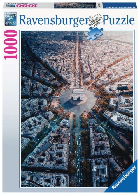 Puzzle 1000 elementów Paryż z lotu ptaka Puzzle 1000 elementów Paryż z lotu ptaka