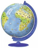 Puzzle 180 elementów 3D Kula Dziecinny globus Puzzle 180 elementów 3D Kula Dziecinny globus
