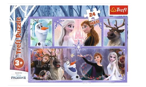 Puzzle Świat pełen magii Frozen 2 24 Maxi elementów Puzzle Świat pełen magii Frozen 2 24 Maxi elementów