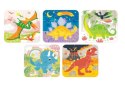 Puzzle Układam dinozaury Puzzle Układam dinozaury