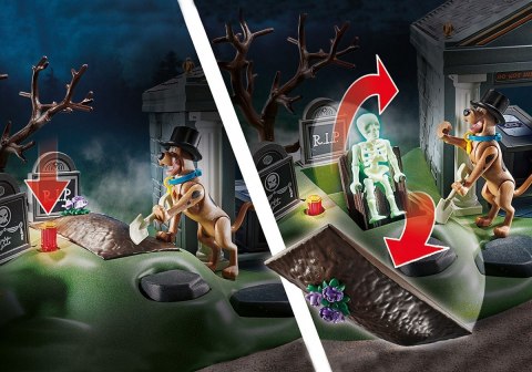 Zestaw z figurkami Scooby-Doo 70362 Przygoda na cmentarzu Zestaw z figurkami Scooby-Doo 70362 Przygoda na cmentarzu