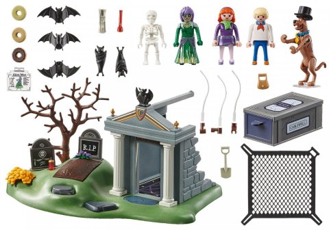 Zestaw z figurkami Scooby-Doo 70362 Przygoda na cmentarzu Zestaw z figurkami Scooby-Doo 70362 Przygoda na cmentarzu